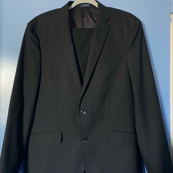 SET Murano Elegant Black Men's Suit and pants